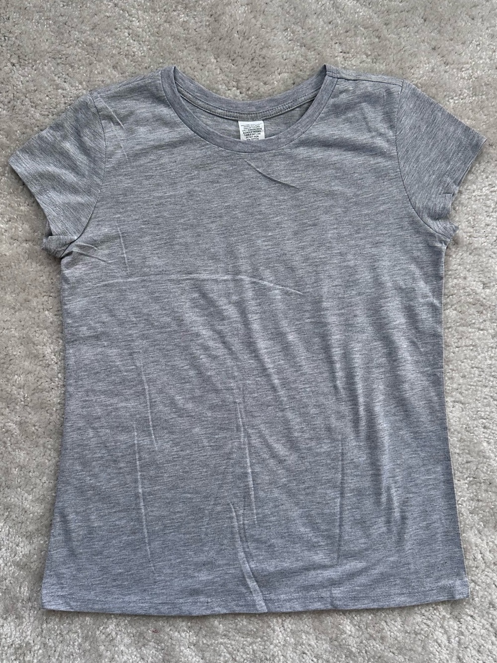 George Light Gray Crewneck Tee
